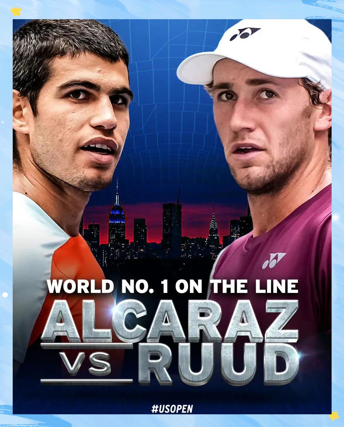 美网逆转ATP总决赛，鲁德统治全场